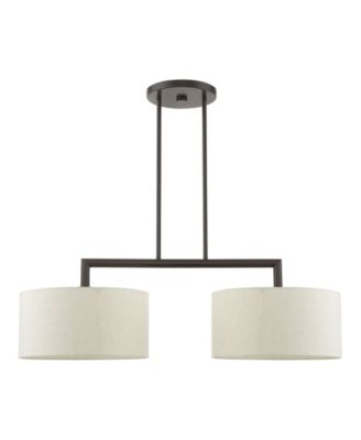 Meridian 2 Lights Linear Chandelier