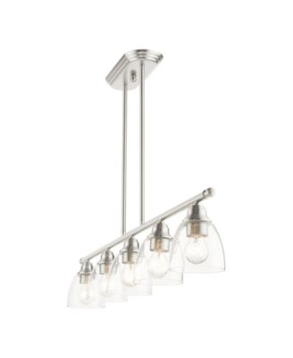 Montgomery 5 Lights Linear Chandelier