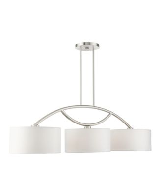 Meridian 3 Lights Linear Chandelier