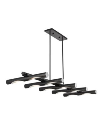 Acra 10 Light Linear Chandelier