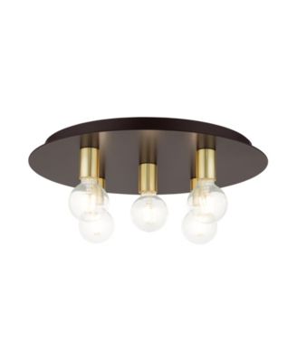 Hillview 5 Lights Flush Mount