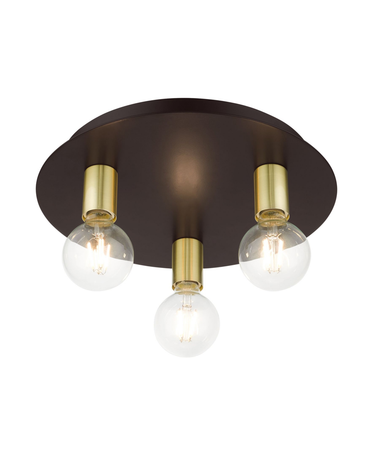 Hillview 3 Lights Flush Mount