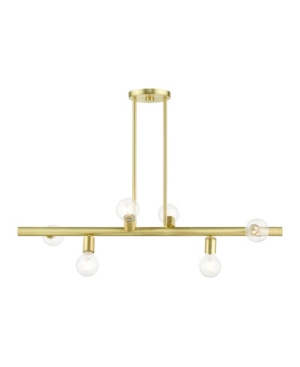 Bannister 6 Lights Linear Chandelier