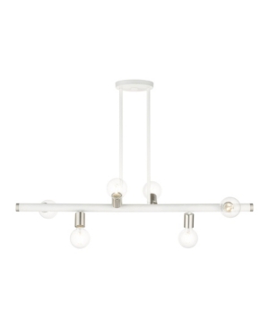 Bannister 6 Lights Linear Chandelier