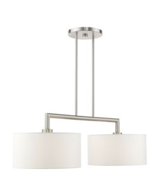 Meridian 2 Lights Linear Chandelier