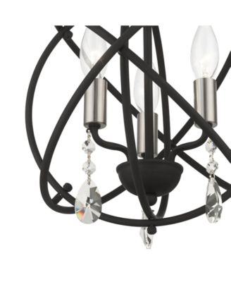Aria 3 Lights Convertible Chandelier or Semi Flush