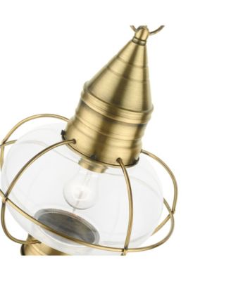 Newburyport 1 Light Outdoor Pendant Lantern