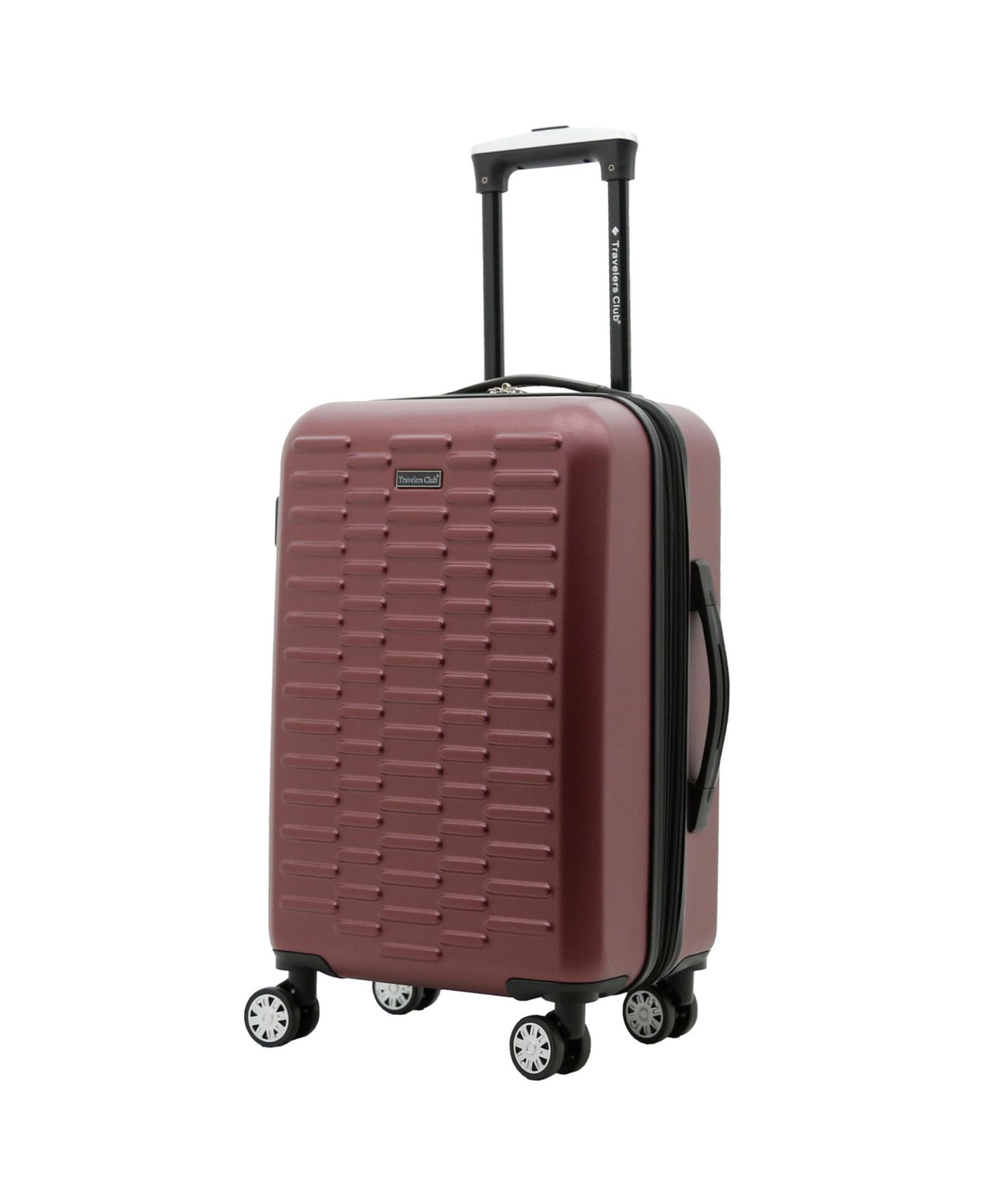 Чемоданы Travelers Club 3-Pc. Shannon Spinner Expandable Luggage Set, цвет: Бордовый — фото 6