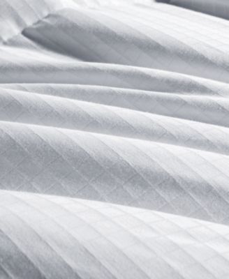 All Season Classic Grid Jacquard Down Alternative Comforter, Full/Queen