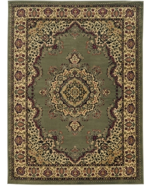 Km Home Closeout!  Umbria 1191 3'3" X 4'11" Area Rug In Green