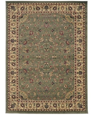 Km Home Closeout!  Umbria 953 5'5" X 7'7" Area Rug In Green