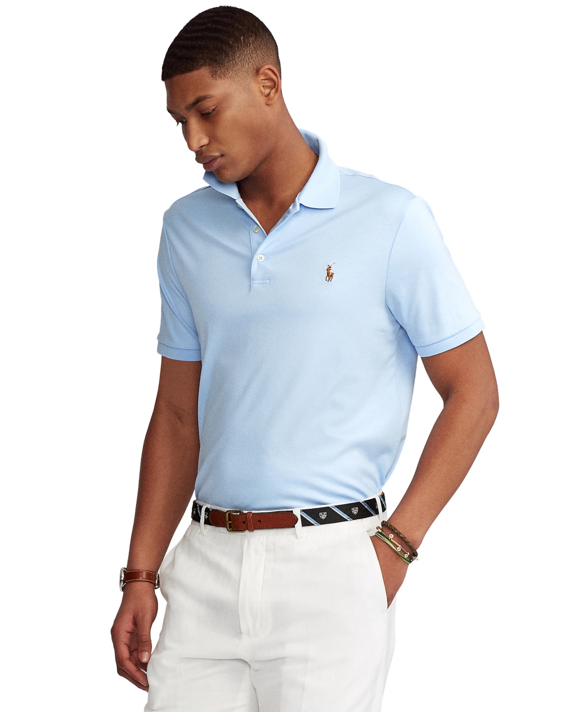 Polo Ralph Lauren Men's Classic Fit Soft Cotton Polo - Elite Blue