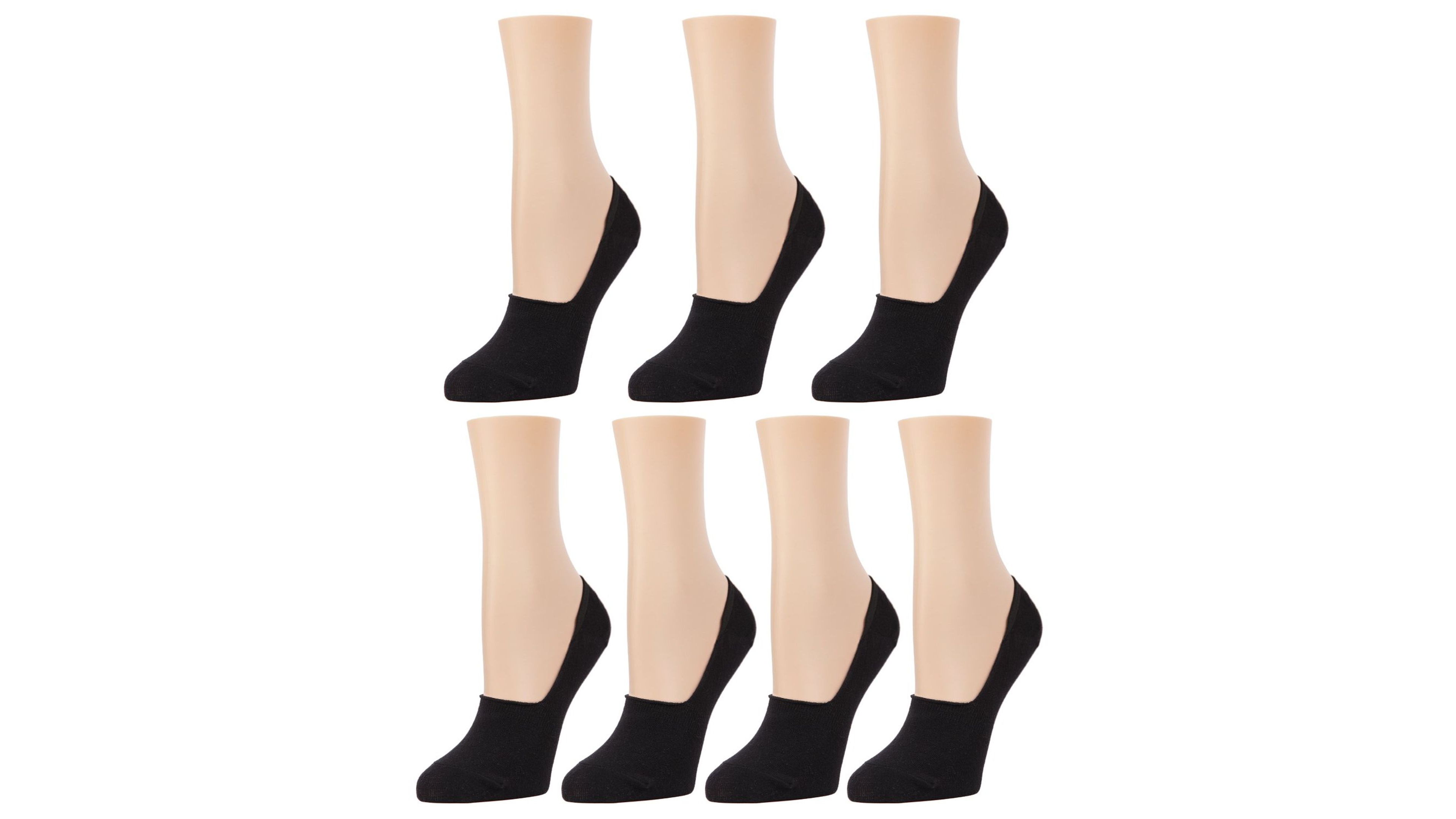 Hi-Cut Women's Liner Socks, Pack of 7