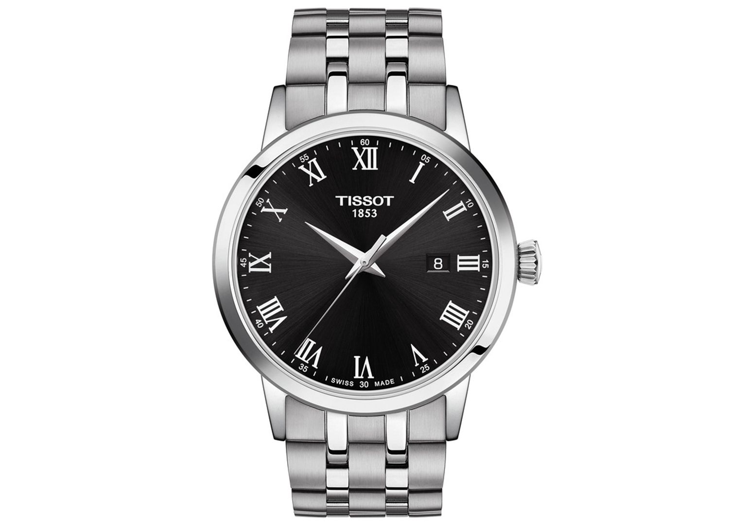 Men's Swiss Classic Dream Stainless Steel Bracelet Watch 42mm