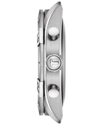 Tissot Men's Swiss Chronograph PR 100 Sport Stainless Steel Bracelet Watch 44mm