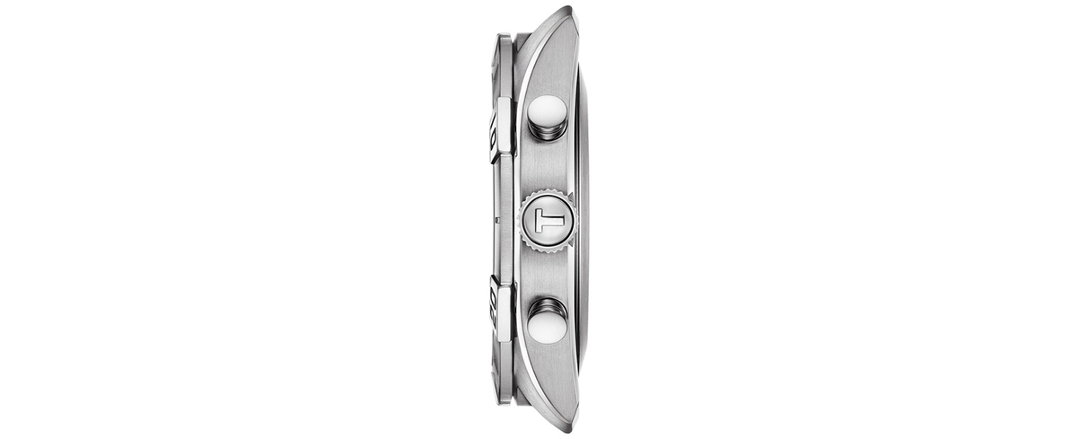 Shop Tissot Men's Swiss Chronograph Pr 100 Sport Stainless Steel Bracelet Watch 44mm In Black