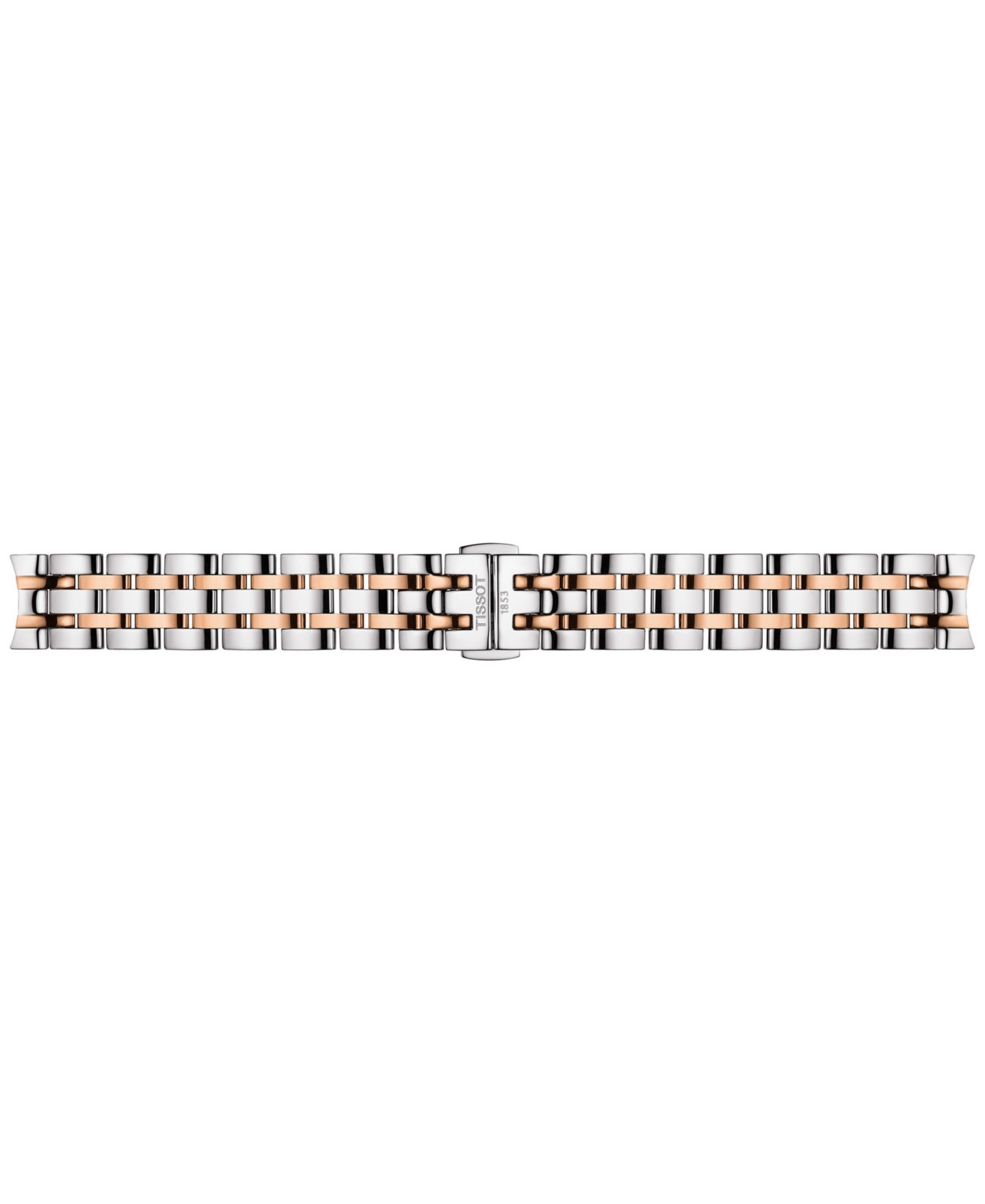 Женские часы Tissot Swiss Classic Dream на браслете, двухцветные, 28 мм — фото 4