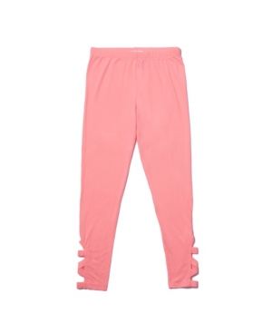 Big Girls Solid Lattice Cage Legging