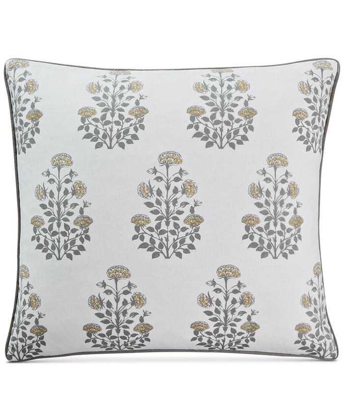 Lacourte Floral 20" Square Decorative Pillow Macy's