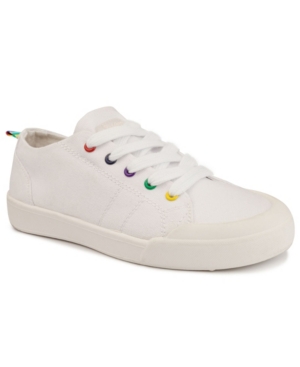 image of Sugar Women-s Festival Rainbow-Eyelet Sneakers Women-s Shoes
