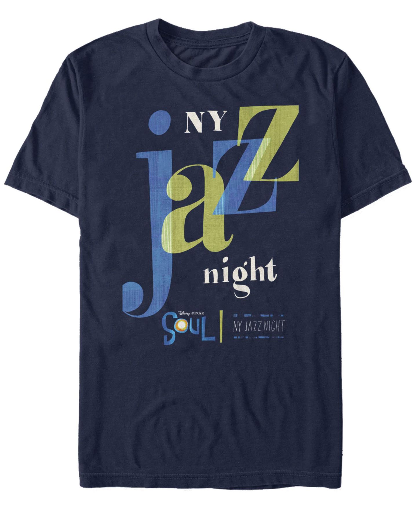 Мужская футболка Fifth Sun Soul NY Jazz Night Short Sleeve, цвет: Тёмно-синий — фото 1