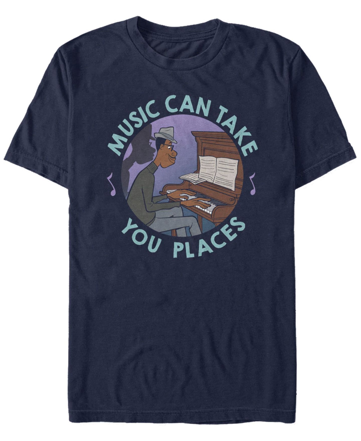 Мужская футболка Fifth Sun Soul Take You Places Short Sleeve, цвет: Тёмно-синий — фото 1
