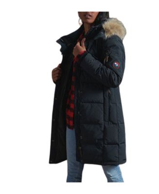 longline premium rescue down coat