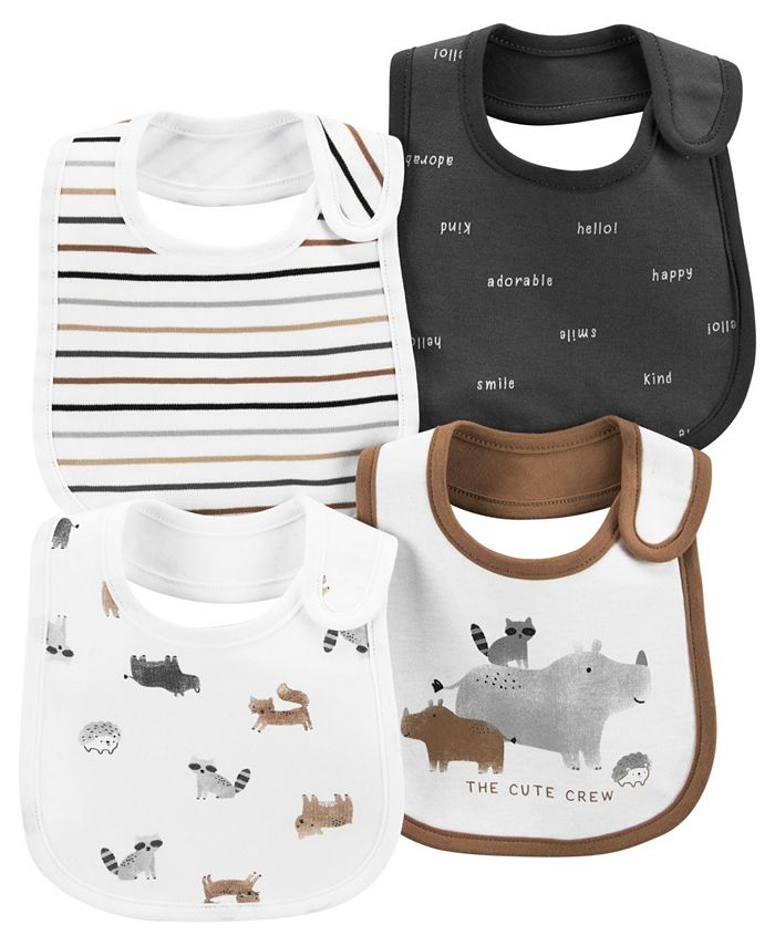 Carter's Carters Baby Boy or Girl 4Pack Woodland Creatures Teething