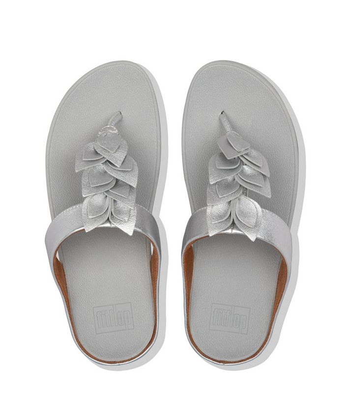 fitflop fino blossom toe thong