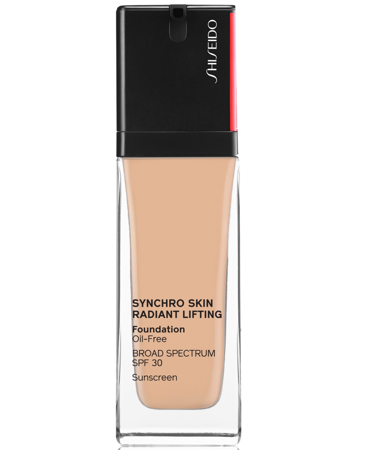 Shiseido Synchro Skin Radiant Lifting Foundation, 30 ml In Quartz,balanced Tone For Light Medium S