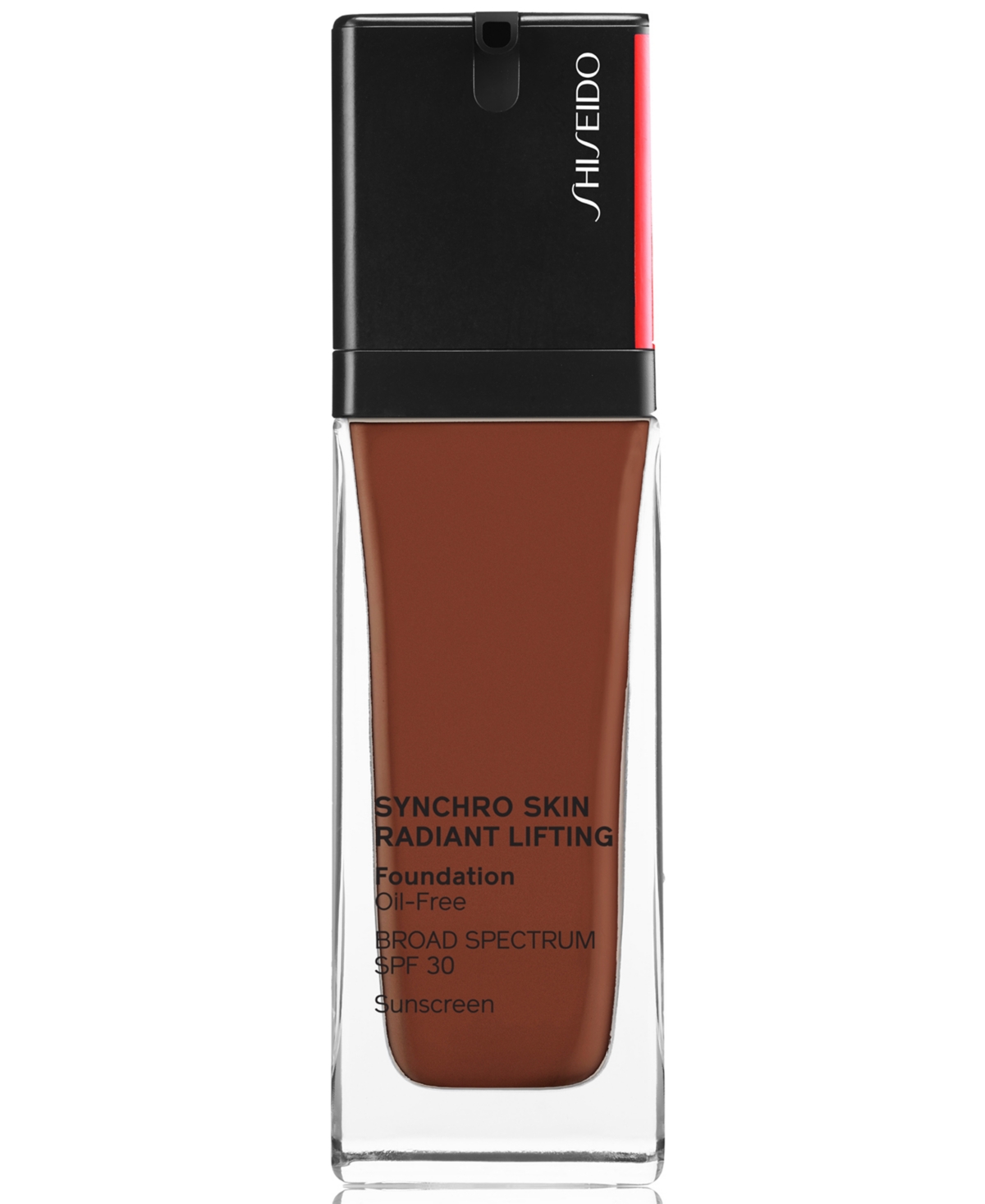 Shiseido Synchro Skin Radiant Lifting Foundation, 30 ml In Henna - Balanced Tone For Deep Skin,neu