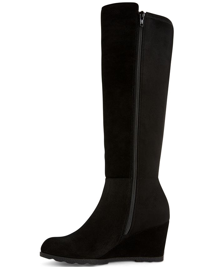Alfani Step 'N Flex Obryy Wedge Boots, Created for Macy's - Macy's