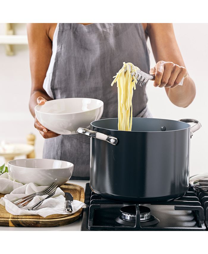 GreenPan Valencia Pro Healthy Ceramic Nonstick 8Qt. Stockpot with Lid