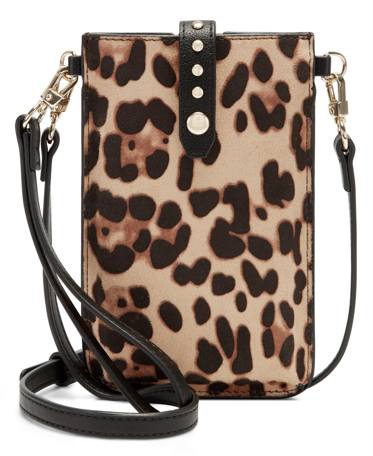Ashlii Phone Wristlet Crossbody, Exclusively at Macy's - Light Leo/Gold