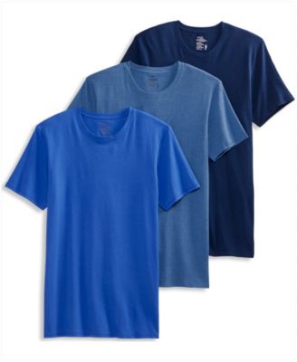 Jockey - Men's 3-Pk. Stretch Crewneck T-Shirts