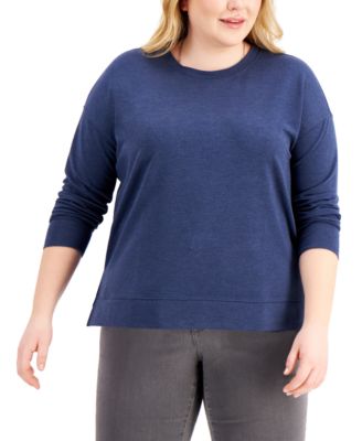 macy's last act plus size tops