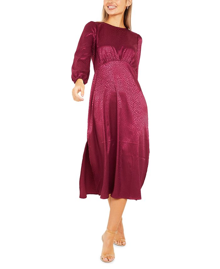 QUIZ SideSlit Midi Dress & Reviews Dresses Juniors Macy's