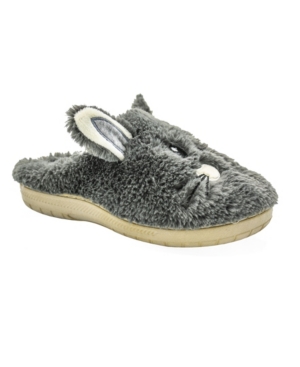 image of MinxNY Women-s Fuzzy Faux Fur Shearling Bunny Slippers