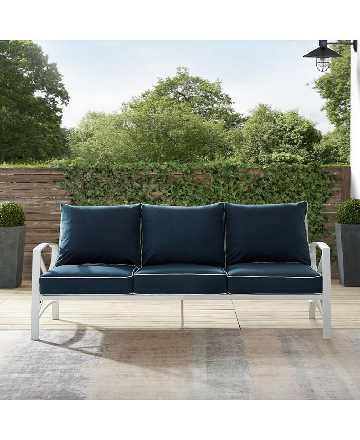 Crosley Kaplan Outdoor Metal Sofa Macy's