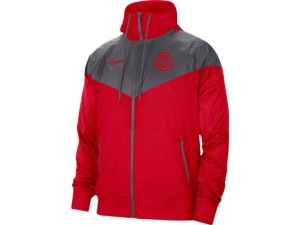 Nike Men's Ohio State Buckeyes Colorblocked Windrunner Jacket