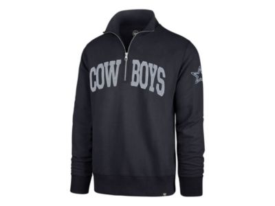 dallas cowboys quarter zip sweatshirt