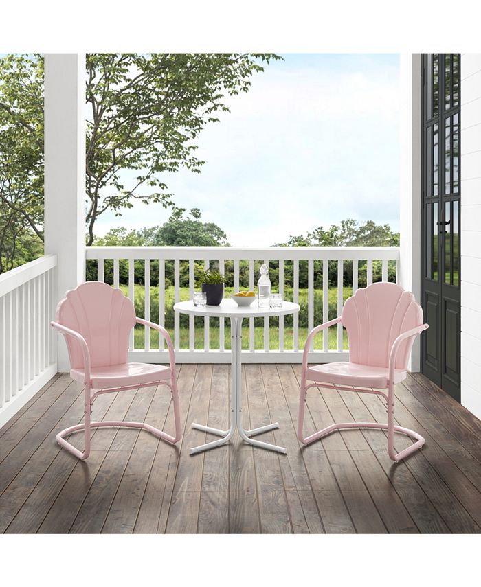 Crosley Tulip 3 Piece Outdoor Bistro Set Macy's