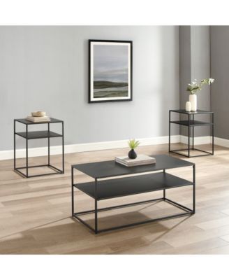 Braxton 3 Piece Coffee Table Set