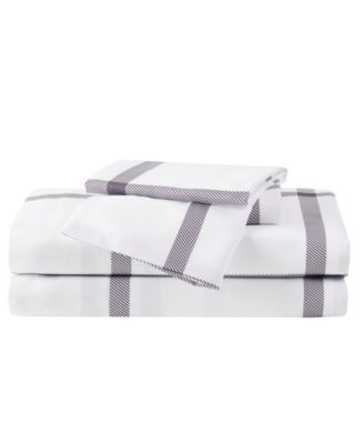 Printed Microfiber 4-Pc. Sheet Set, Twin XL