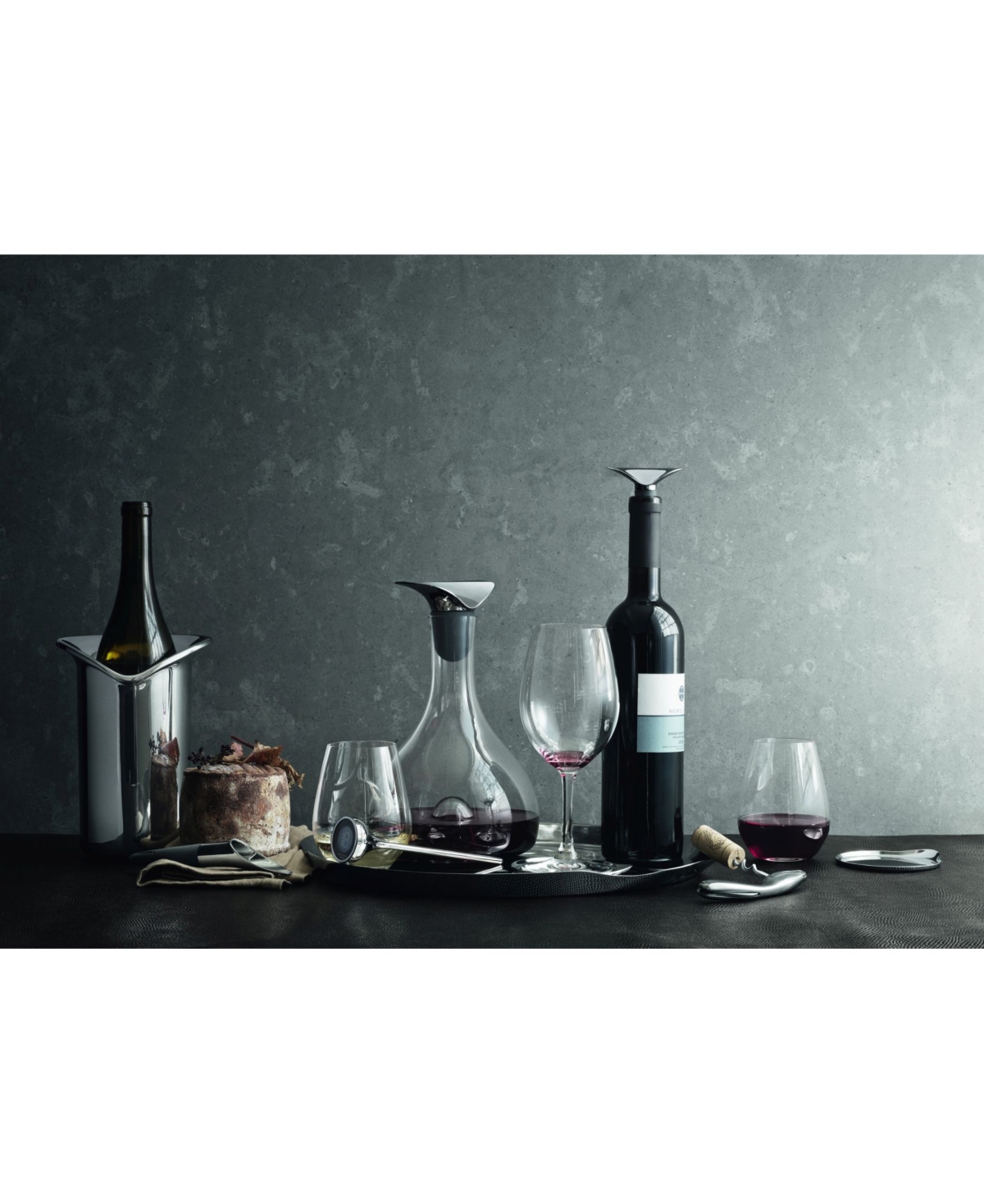 Georg Jensen Wine Coasters, 4 Piece