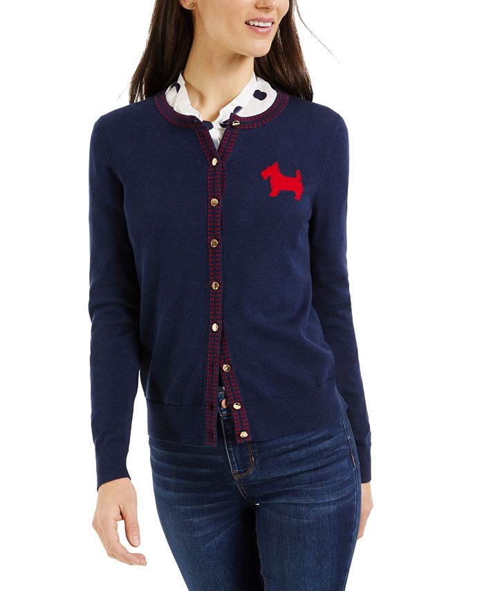Charter club scottie sales sweater