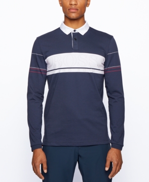 Boss Men's Plisy Regular-Fit Polo Shirt