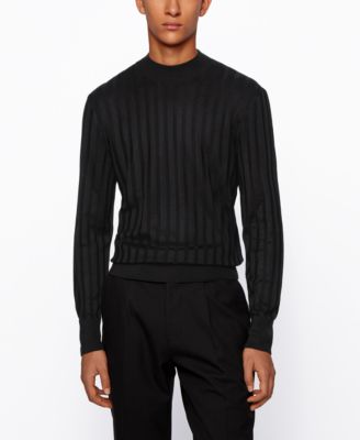 hugo boss mock neck