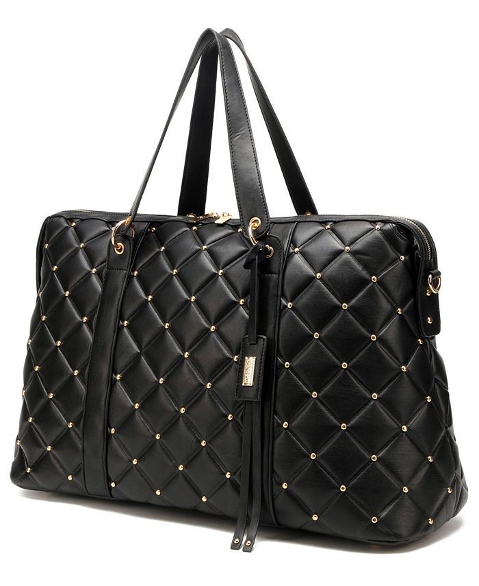 Badgley Mischka Quilted Travel Tote Weekender Bag & Reviews Duffels