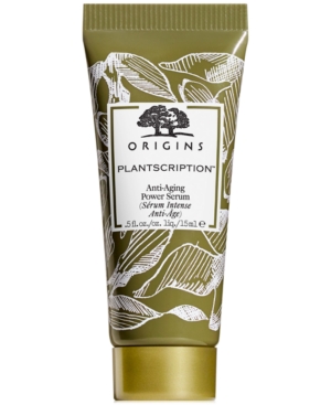 Receive a Free Plantscription Serum 15 ml with any $65 Origins purchase!
